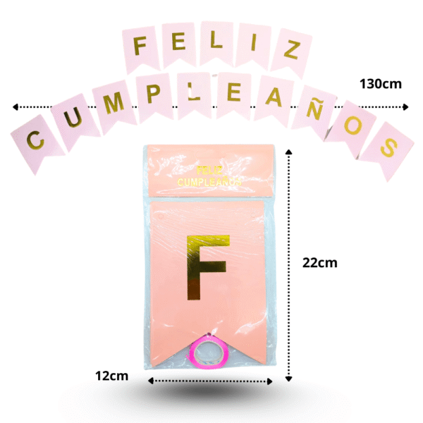 Banderin Feliz Cumpleanos - 6