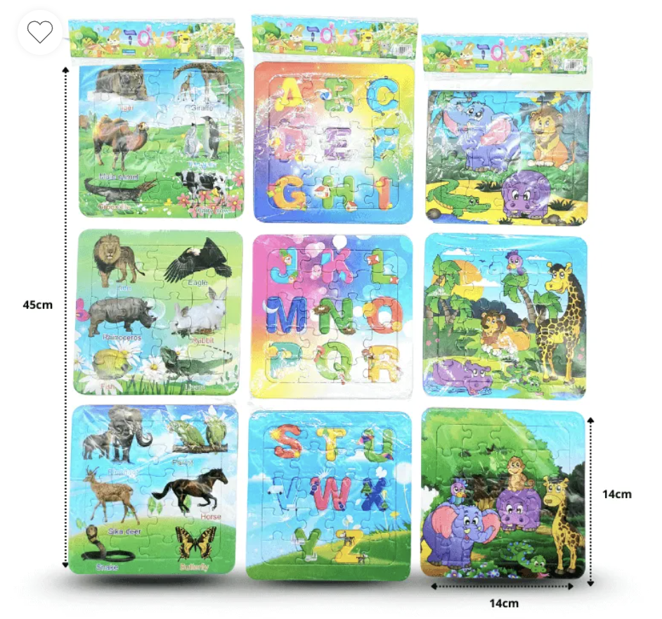 Rompecabezas Infantil para Colorear Surtido