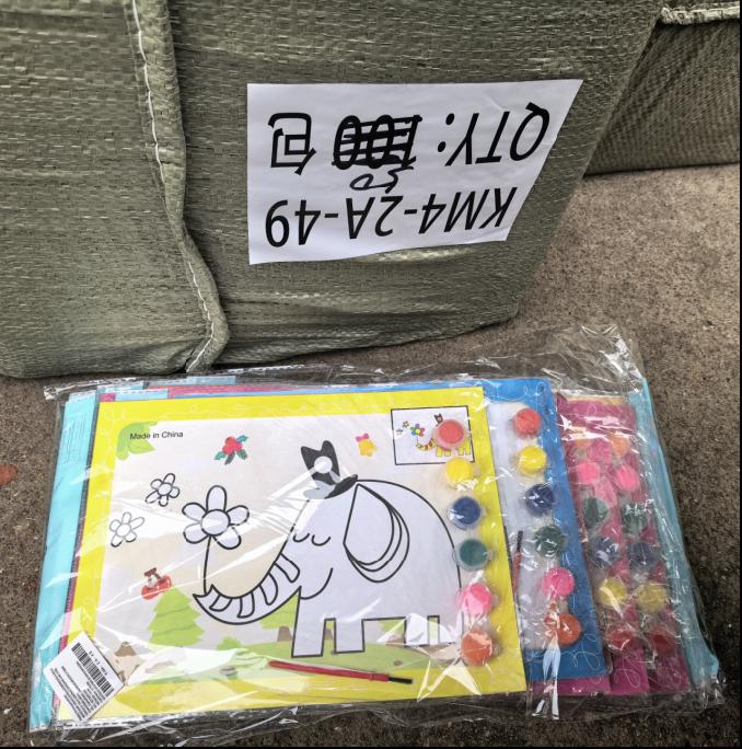 Tarjeta para colorear